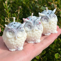 SPECIAL EDITION Hecate Offering Ritual Owl Crystal Candles | Dark Moon Queen Goddess Hekate Witchcraft Altar Spell Magic Deity Intention