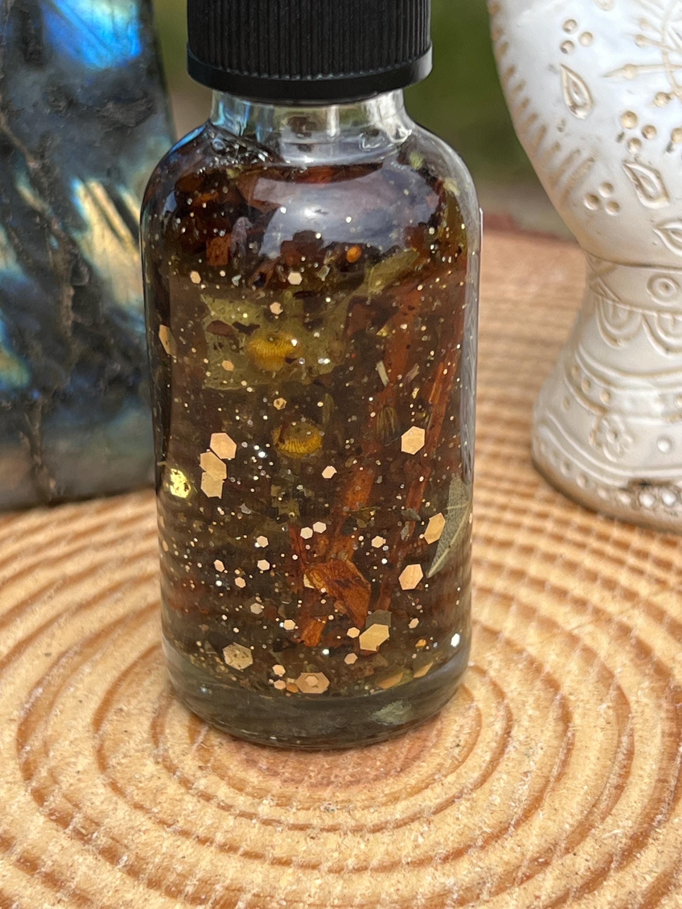 Money Magick Spell Oil | Road Opener Increase Power of Workings Manifestation Abundance Luck Prosperity Spiritual Candle Rituals