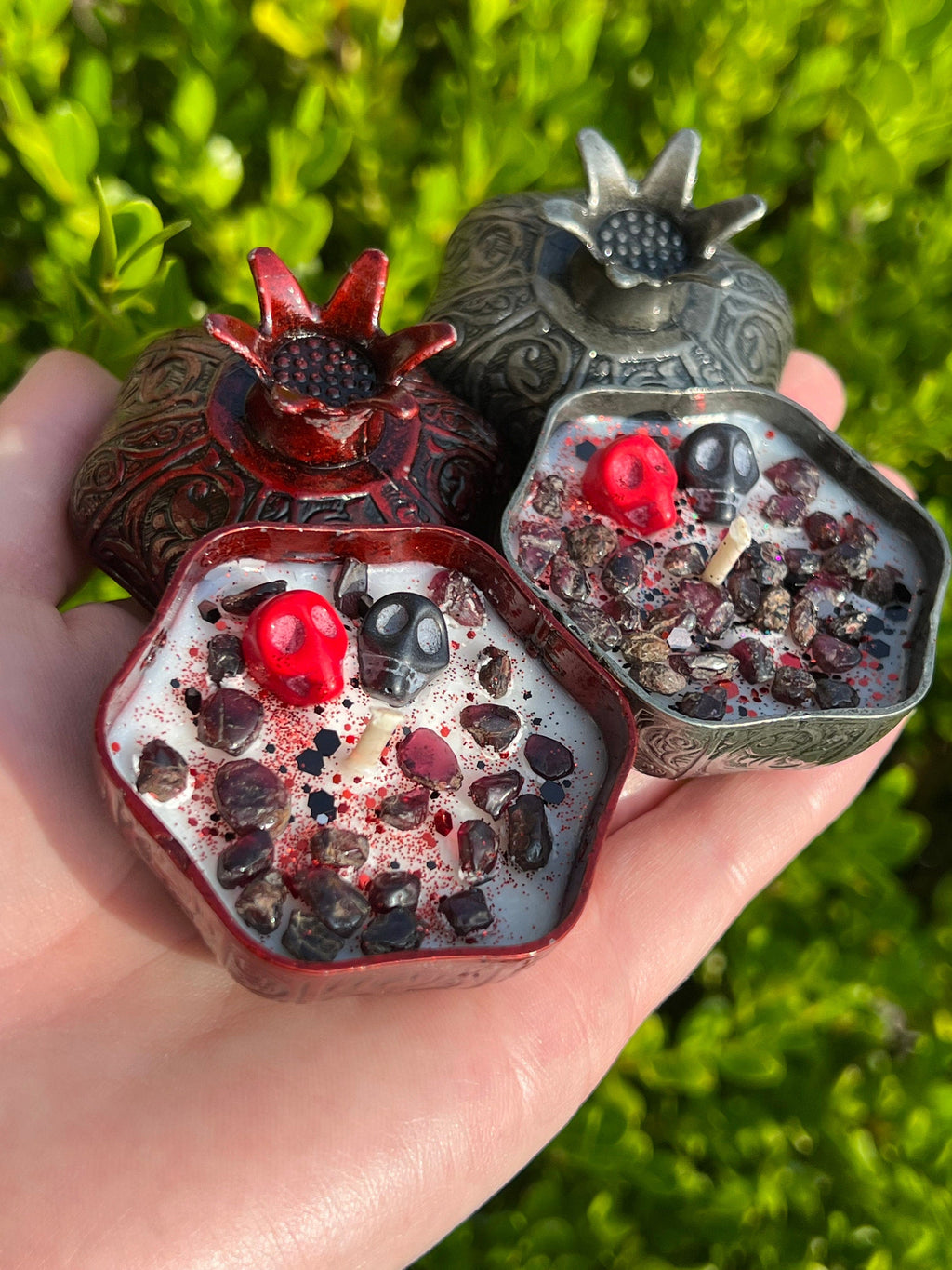 SPECIAL EDITION Persephone Hades Offering Ritual Candles King Queen of Underworld Witchcraft Altar Spell Magic Deity Scented Devotional Gift