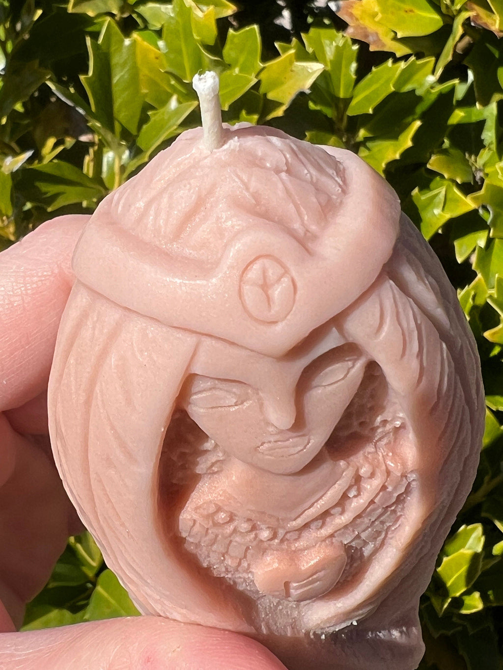 SPECIAL EDITION Freya Candle | Freyja Seidr Magic Fehu Runic Offering Ritual Figure Norse Viking Goddess Witchcraft Altar Spell Deity Statue