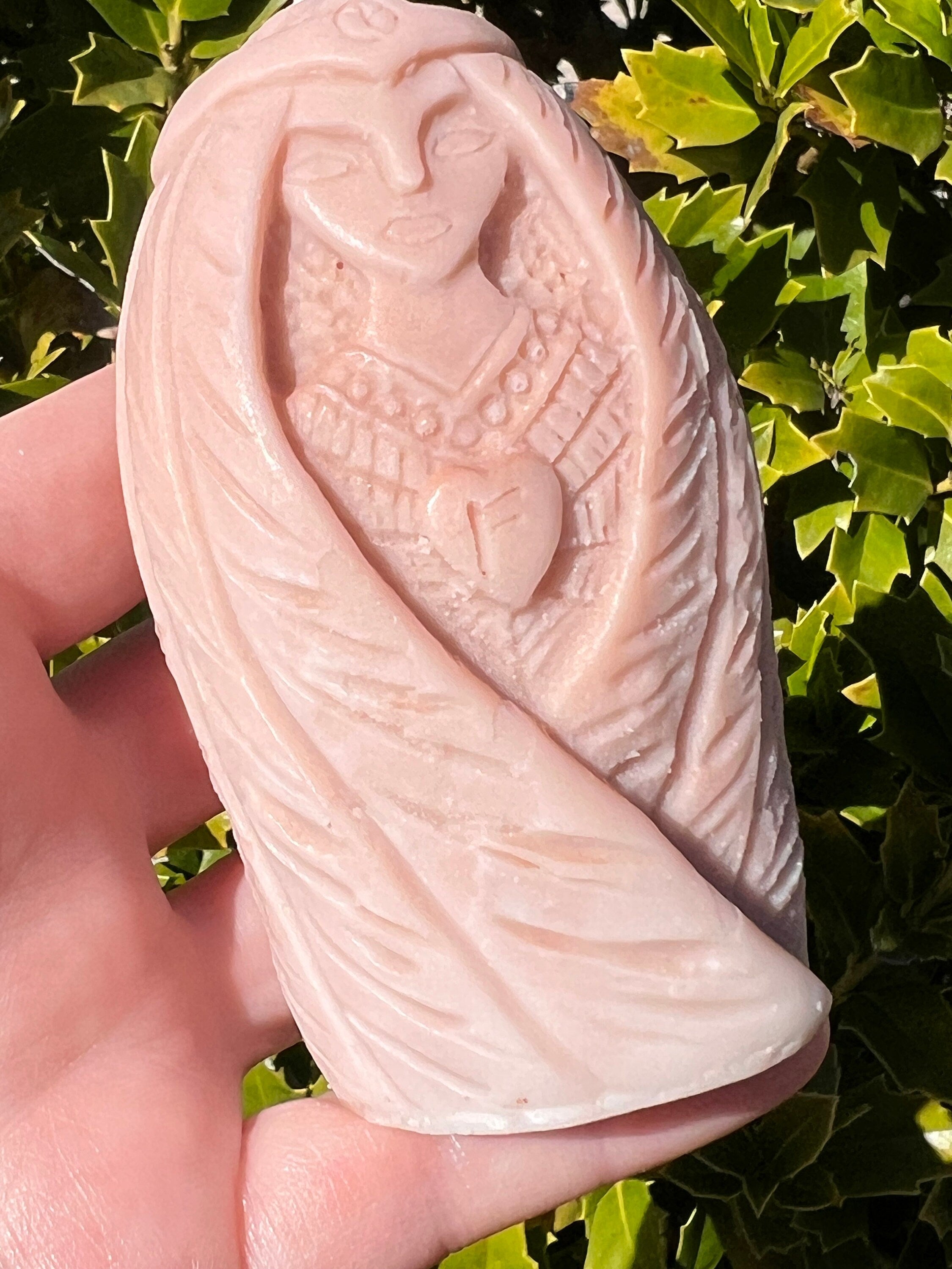 SPECIAL EDITION Freya Candle | Freyja Seidr Magic Fehu Runic Offering Ritual Figure Norse Viking Goddess Witchcraft Altar Spell Deity Statue
