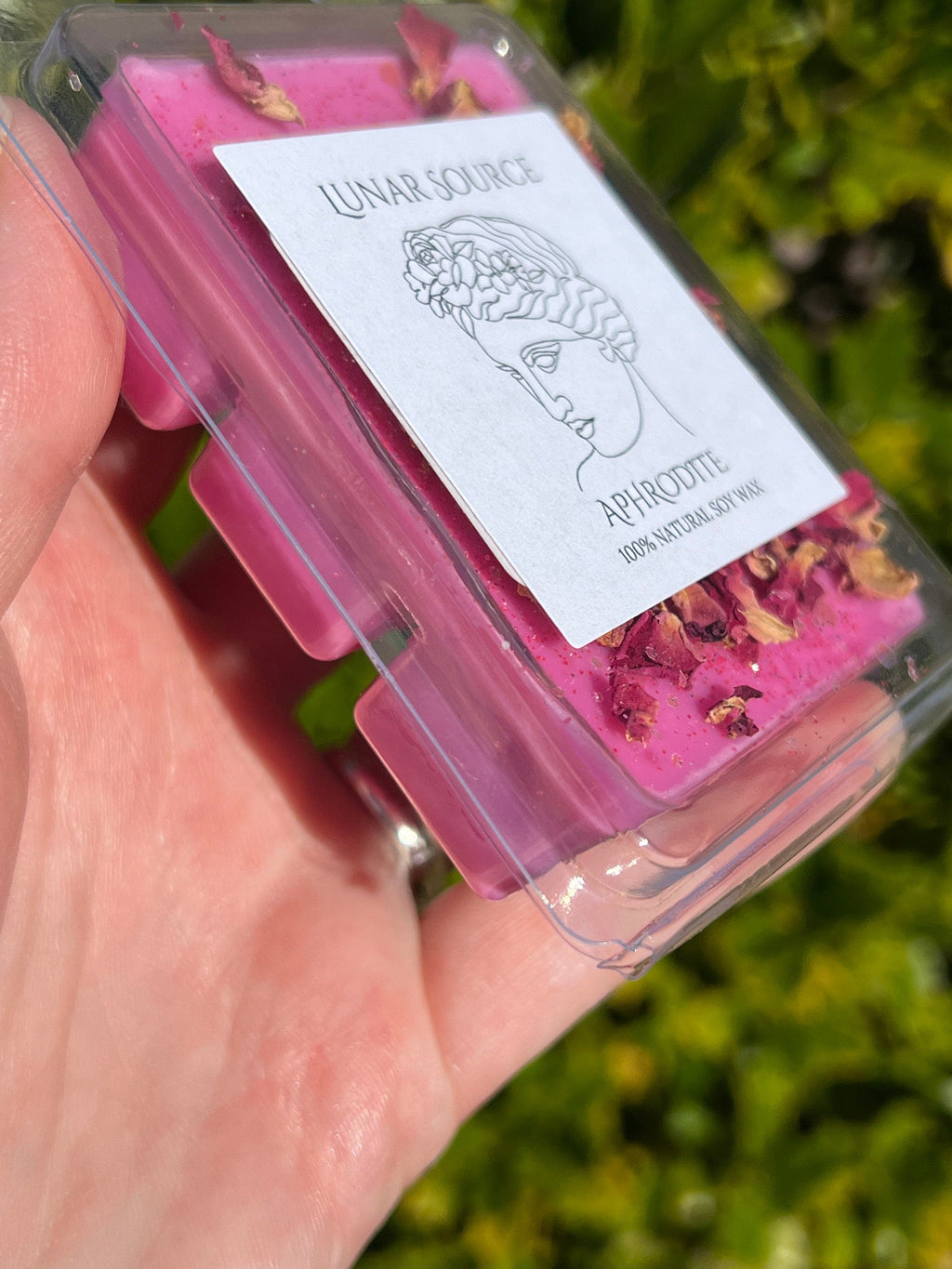 Goddess Aphrodite Offering Ritual Rose Wax Melt St Valentines Day Altar Glamour Magick Greek Deity Gift Devotional Self Love Beauty Spell