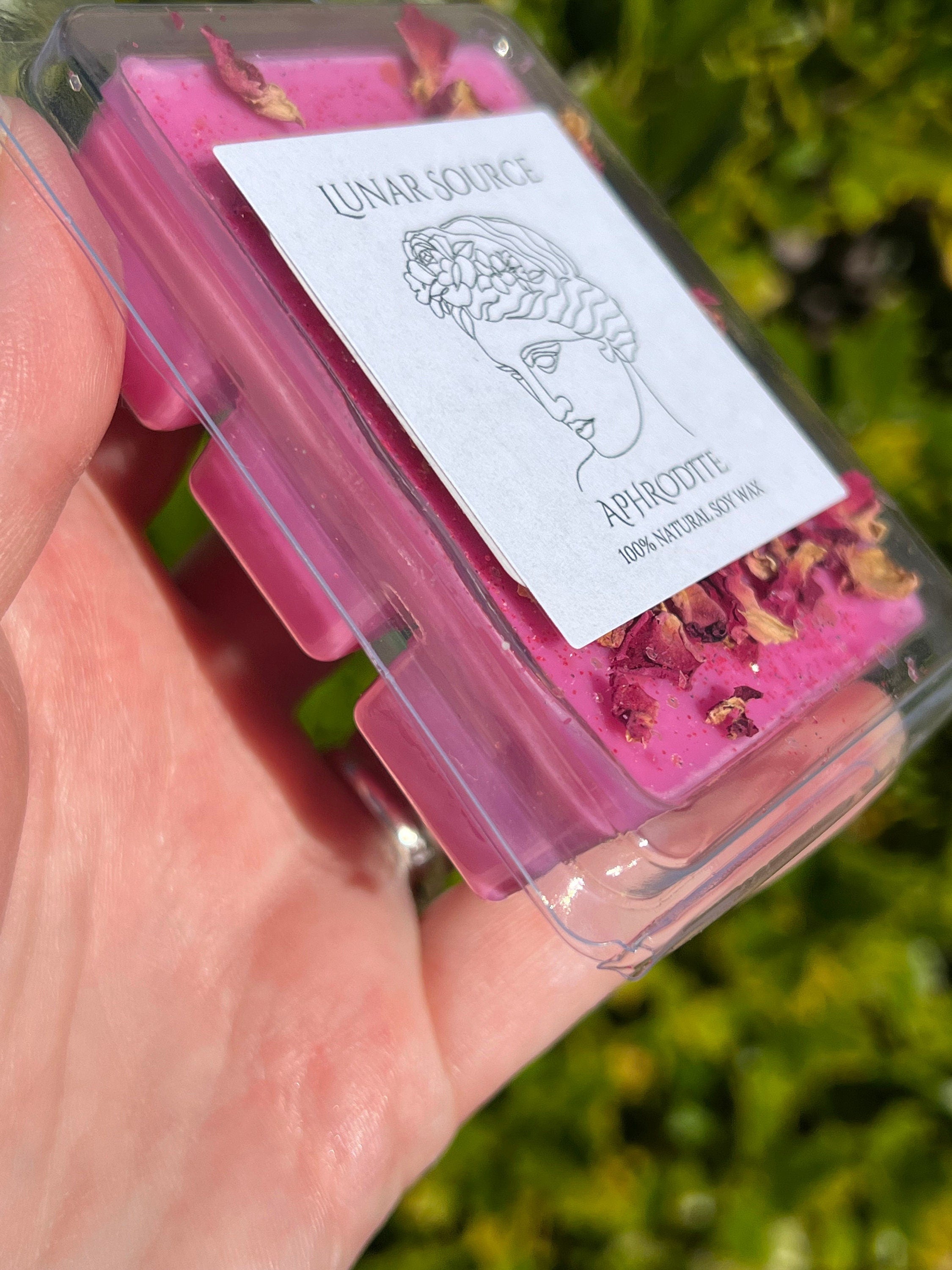 Goddess Aphrodite Offering Ritual Rose Wax Melt St Valentines Day Altar Glamour Magick Greek Deity Gift Devotional Self Love Beauty Spell