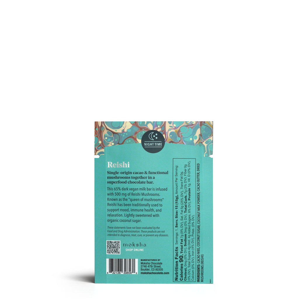 Reishi Reserve™ Mushroom Chocolate Squares